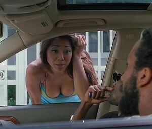 San San nude is just sex doll for horny black boy who bonks her in Shottas (2002)