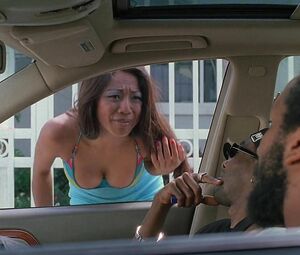 San San nude is just sex doll for horny black boy who bonks her in Shottas (2002)