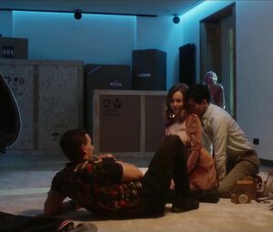 Sex excerpts from TV series Elite where blatant actresses hook up with handsome young men