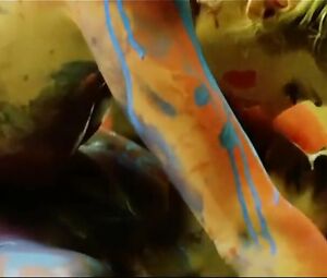 Kamasutra Nights Tanit Phoenix tempts girl but in the second excerpt she entices the guy