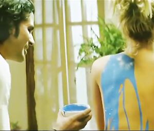 Kamasutra Nights Tanit Phoenix tempts girl but in the second excerpt she entices the guy