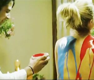 Kamasutra Nights Tanit Phoenix tempts girl but in the second excerpt she entices the guy