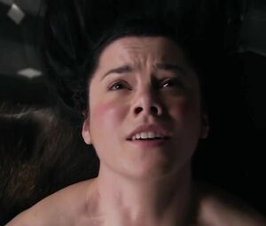 Jessica Grace Smith looks too hot being double penetrated in Spartacus group sex scene