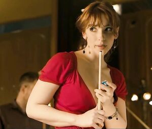 Celebrity in red Vica Kerekes in Men in Hope movie sex scenes where she hooks up