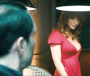 Celebrity in red Vica Kerekes in Men in Hope movie sex scenes where she hooks up