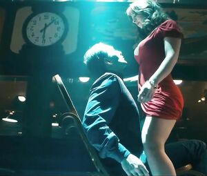 Celebrity in red Vica Kerekes in Men in Hope movie sex scenes where she hooks up