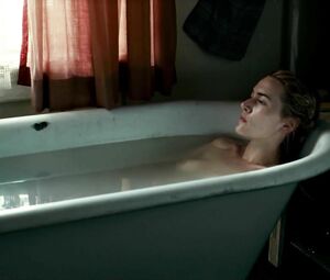 Hot movie performer Kate Winslet receives younger guy's cock in snatch in The Reader