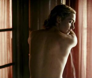 Hot movie performer Kate Winslet receives younger guy's cock in snatch in The Reader