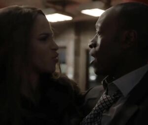 Babe loves being drilled by black man after striptease in TV series House of Lies S01
