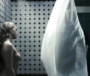 Enjoy Teresa Palmer's naked body and moans while cock enters the pussy in Restraint