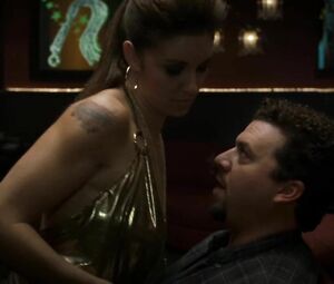 Bianca Kajlich is nympho who can't live without striptease in 30 Minutes or less (2011)