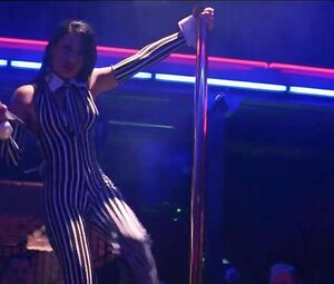 Stripper is nothing but whore who easily moves from pole to client's lap to dance on