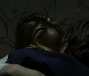 Thoughtless MILF has something wet between legs that needs to be humped on stairs in Blind