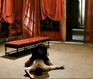 Claire Nebout nude from The Conviction is naked and sexy in XXX scene with the guy