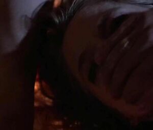 Sexy blonde is penetrated by several men in obscene scene from The Accused (1988)