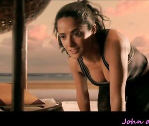 MILF in hot scenes from different feature movies where they partially expose boobies