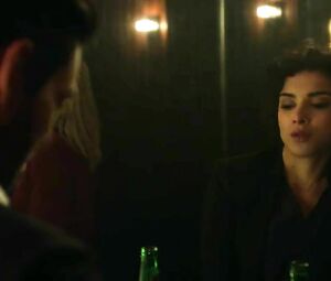 Sex scene of exotic MILF Amber Rose Revah being scored in TV series The Punisher