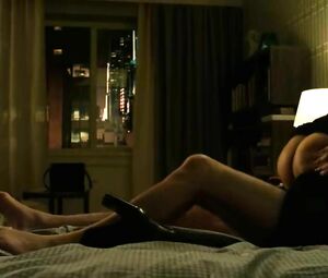 Sex scene of exotic MILF Amber Rose Revah being scored in TV series The Punisher