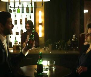 Sex scene of exotic MILF Amber Rose Revah being scored in TV series The Punisher