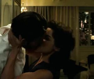 Sex scene of exotic MILF Amber Rose Revah being scored in TV series The Punisher