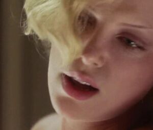 Young man hooks up with shameful blonde actress Charlize Theron in Head in the Clouds