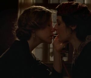 Man takes hot housewife and scores her cunt cumming right inside in Boardwalk Empire