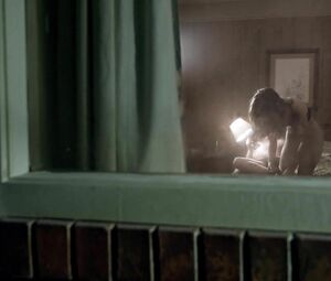 Naked beauty Lili Simmons gets penetrated by the shy man in TV series Banshee S2