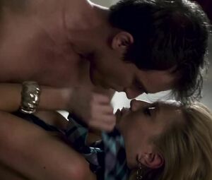 Elizabeth Brissenden nude and Sally Golan get humped in The Girl's Guide to Depravity S1E9