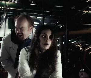 Doctor grabs Mila Kunis and hooks up with her in The Angriest Man in Brooklyn (2014)
