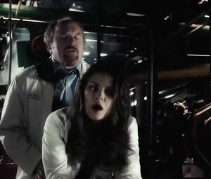Doctor grabs Mila Kunis and hooks up with her in The Angriest Man in Brooklyn (2014)