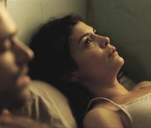 Guy falls for lesbian girlfriends Audrey Tautou and Kelly Reilly in Chinese Puzzle (2013)
