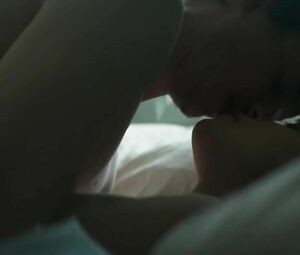 Beautiful Tatiana Maslany beckons young man and has sex in Two Lovers and a Bear (2016)