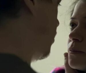 Beautiful Tatiana Maslany beckons young man and has sex in Two Lovers and a Bear (2016)