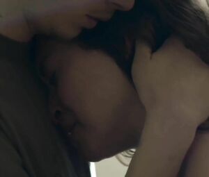 Beautiful Tatiana Maslany beckons young man and has sex in Two Lovers and a Bear (2016)