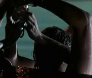 Dina Meyer knows why lover asks her to swim and cuts to the chase in Lethal Seduction