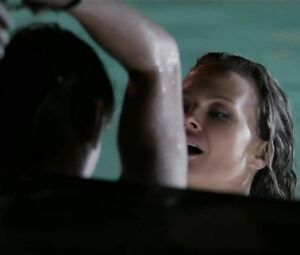 Dina Meyer knows why lover asks her to swim and cuts to the chase in Lethal Seduction