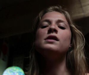Emilie Devaux loves staring at Louise De Fleury's face when she chokes in Pola movie