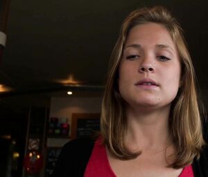 Emilie Devaux loves staring at Louise De Fleury's face when she chokes in Pola movie