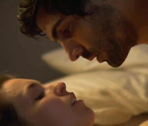 Gabi on the Roof in July sex scene of Sophia Takal with shy young man playing hard-to-get