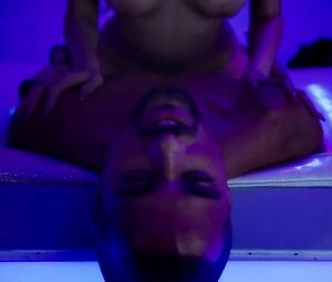 Black boy took off clothes and fucked oriental charmer in TV series Power S03E03