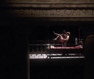 Skinny Bryce Dallas Howard has to satisfy black man's hunger in Manderlay (2005)