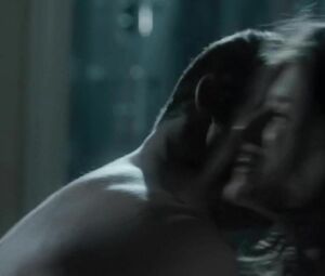 Hot movie sex scene of two different men drilling Anna Chipovskaya in About Love (2017)