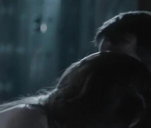 Hot movie sex scene of two different men drilling Anna Chipovskaya in About Love (2017)