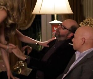 David Duchovny and other men have sex with MILFs in the TV series Californication