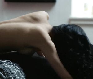 Oriental charmer fails to cum because boyfriend leaves her alone in TV series Power