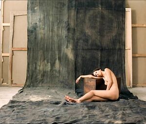 Dorothee Capelluto nude and other babes pose in The Misfortunes Of Beauty (1999)