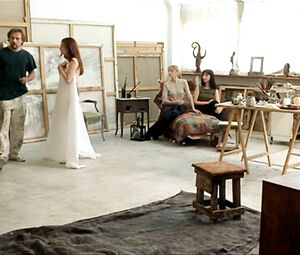 Dorothee Capelluto nude and other babes pose in The Misfortunes Of Beauty (1999)