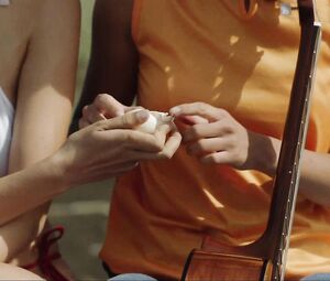 Topless Antonia Fotaras (Nina Fotaras) in Addio al nubilato (2021)