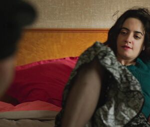 Nadege Trebal's BJ and sexy scenes from Douze mille (2019)