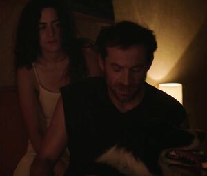 Nadege Trebal's BJ and sexy scenes from Douze mille (2019)